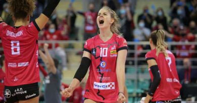 Pallavolo Mercato – Pia Kästner in maglia biancoverde