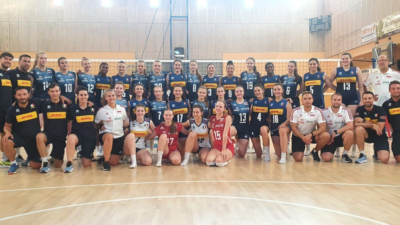 Pallavolo U18 femminile Terza amichevole e terza vittoria per 31