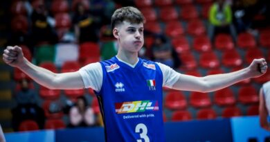 Pallavolo EuroVolleyU20M – Forfait per infortunio di Alessandro Bristot