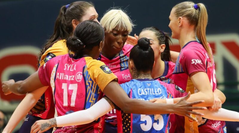 Pallavolo Champions F Milano la prima in Europa vinta senza