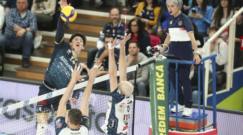 Pallavolo Play off 3 posto – Milano espugna Trento sabato ha l’occasione di staccare il pass per la Champions