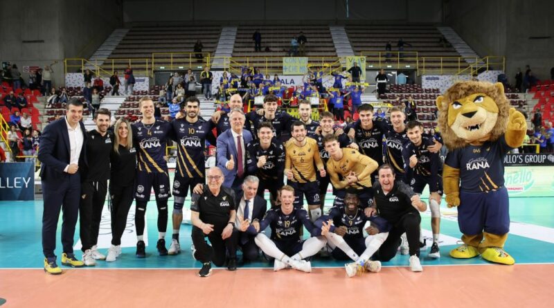 Pallavolo Play off 5 posto – Verona batte Cisterna e vince la prima fase (Amin Mvp, Mozic buon rientro)