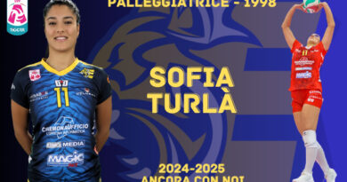 Pallavolo A2F – Sofia Turlà vestirà anche la prossima stagione la maglia dell’Esperia Cremona