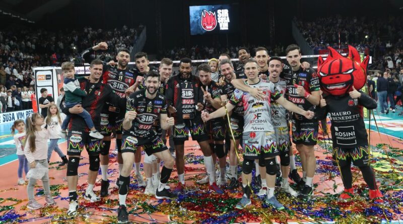 Pallavolo Finale Play off scudetto – Perugia due set perfetti, aprono le porte al 2-1 nella serie