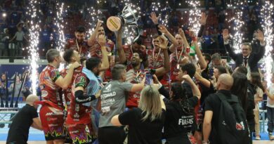 Pallavolo Finale play off – Perugia torna tricolore dopo 6 anni: il trionfo in gara 4 a Monza firmato Giannelli e Leon