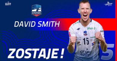 Pallavolo Polonia – Per David Smith la prossima sarà la sesta stagione con lo Zaksa