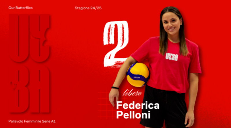 Pallavolo Mercato – Sarà con le Farfalle la nuova sfida di Federica Pelloni