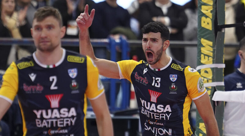 Pallavolo SuperLega – Grottazzolina: rinnovo biennale per Michele Fedrizzi, che chiuderà la stagione giocando a Dubai