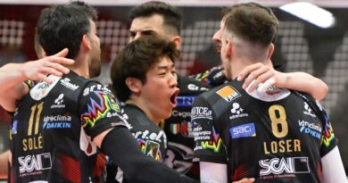 Pallavolo SL Finale 3. posto- Perugia (con Ishikawa MVP), con una vittoria al tie-break contro Piacenza conquista la qualificazione in Champions