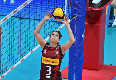 Pallavolo Azzurre – Carlotta Cambi ed altre 5 atlete al lavoro con il Club Italia al Centro Pavesi