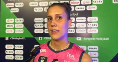 Pallavolo Champions F – Danesi: “Contenta dell’approccio che abbiamo avuto, perché è stato ottimo e non scontato, vista la partita di ieri”