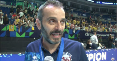 Pallavolo Champions F – Gaspari: “Essere vice campioni di Europa deve essere qualcosa che ci rimane dentro per lavorare ben l’anno prossimo”