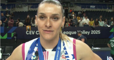 Pallavolo Champions F – Herbots: “In questo momento posso solo dire che sono molto contenta e fiera del cammino che abbiamo fatto”