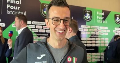 Pallavolo Champions F – Daniele Santarelli: “Vincere aiuta a vincere noi lo sppiamo, Milano ci sta provando speriamo che non ci riesca qui”