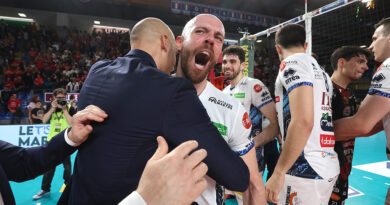 Pallavolo SuperLega – Rychlicki, Flavio, Lavia, Michieletto, Soli e Sbertoli: “Fantastico, non so quante volte ho sognato di alzare un trofeo da capitano”