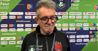 Pallavolo Champions M – Sirci: “Complimenti Perugia, siete stati bravi”