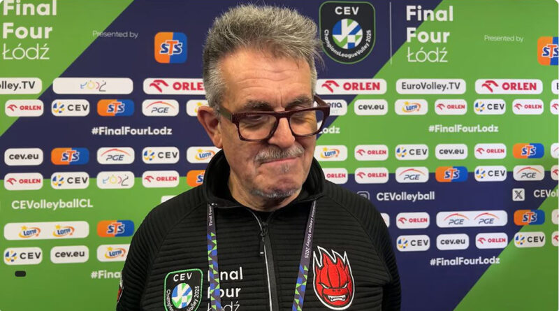Pallavolo Champions M – Sirci: “Complimenti Perugia, siete stati bravi”