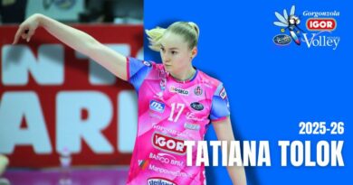 Pallavolo A1 femminile – Prolungamento biennale dell’Igor Novara con la russa Tatiana Tolok