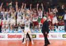 Pallavolo SuperLega – La premiazione dell’Itas Trentino campione d’Italia 24/25