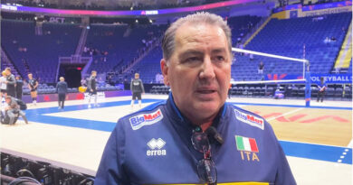 Pallavolo VNL maschile – De Giorgi: “Cose che abbiamo fatto meglio, altre peggio, ma c’è stato sempre  il coinvolgimento nel cercare di migliorare e di aiutarsi in campo”
