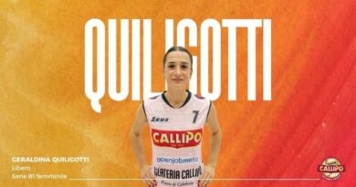 Pallavolo Mercato – Geraldina Quiligotti confermata come libero della Tonno Callipo Vibo Valentia