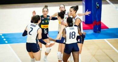 Pallavolo VNL femminile – Italia 8 bellezze: travolta anche la Cina (3-0) continua la sua serie senza sconfitte