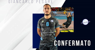Pallavolo A2M – Giancarlo Pesare confermato a Pineto