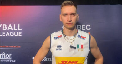 Pallavolo VNL maschile – Romanò: “Ci hanno sorpresi nel secondo set, poi bravi a tenere e quando era il momento di spingere a vincere i set”