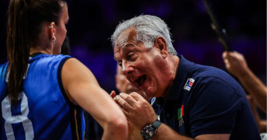 Pallavolo VNL Femminile – Velasco: “Partita molto importante per l’esperienza di questa squadra”