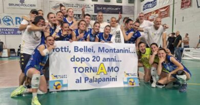 Pallavolo Play off B1F – Festa grande sotto la Ghirlandina: il Volley Modena promosso in Serie A2
