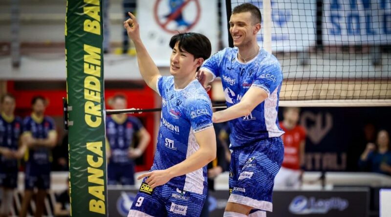 Pallavolo SuperLega – Cisterna Volley parlerà giapponese anche nel prossomo campionato: confermato Yuga Tarumi
