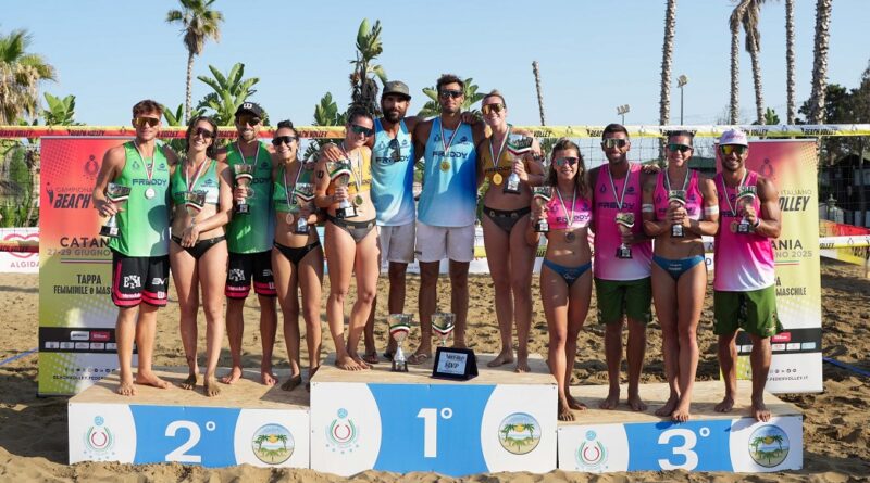 BeachVolley Tricolore Assoluto – They-Breidenbach e Lupo-Borraccino hanno trionfato a Le Capannine di Catania
