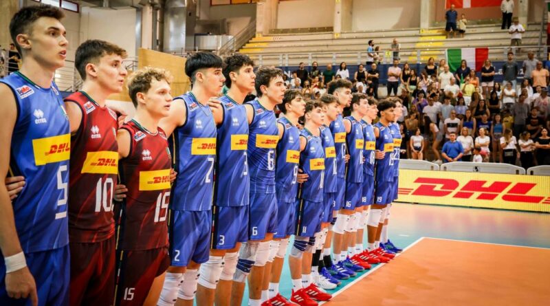 Pallavolo EuroVolleyU22M – Italia partenza perfetta, Inghilterra ko 3-0