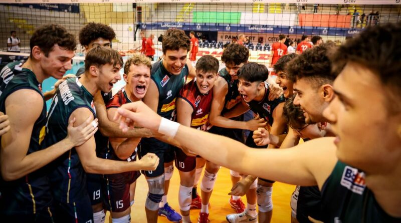 Pallavolo EuroVolleyU22M – L’Italia batte 3-0 la Danimarca e si qualifica