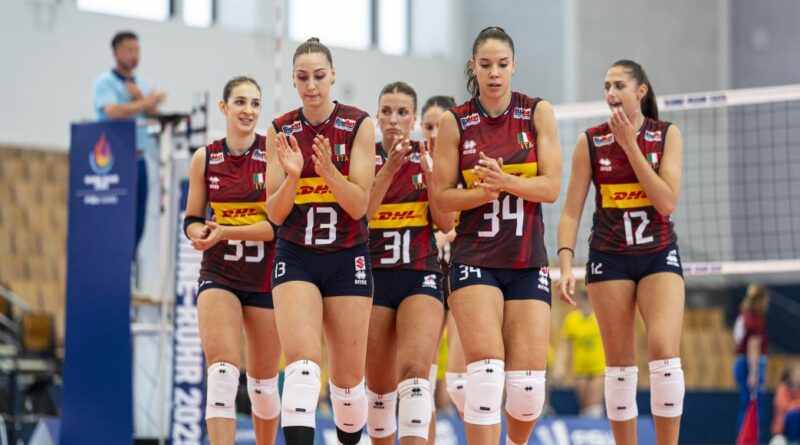 Pallavolo Universiadi M – Italia domina l’Australia, domenica nei quarti affronta la Repubblica Ceca