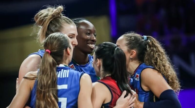 Pallavolo VNL femminile – Saranno gli Stati Uniti le avversarie dell’Italia nei quarti