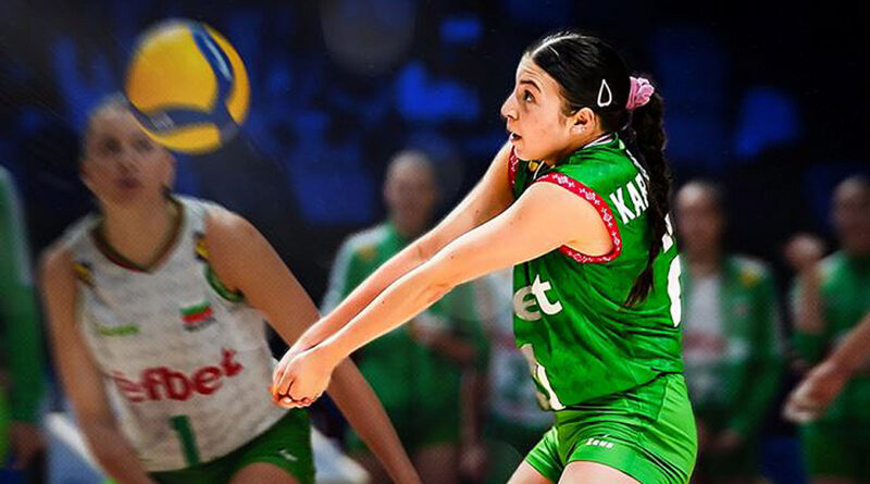 Pallavolo VNL femminile – Lesione del tendine d’Achille per il libero bulgaro Galina Karabasheva