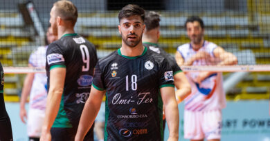 Pallavolo Mercato – Le schiacciate di Marco Soncini per l’attacco di Sabaudia