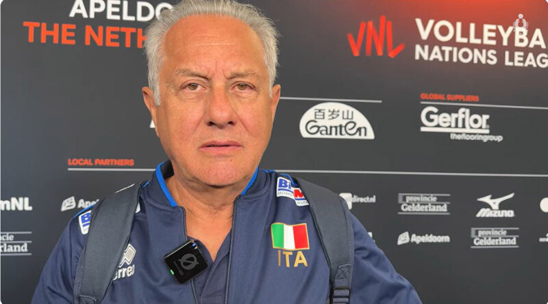 Pallavolo VNL femminile – Velasco: “Una buona partita, anche se in alcuni momenti abbiamo perso la concentrazione quando abbiamo preso troppo vantaggio”