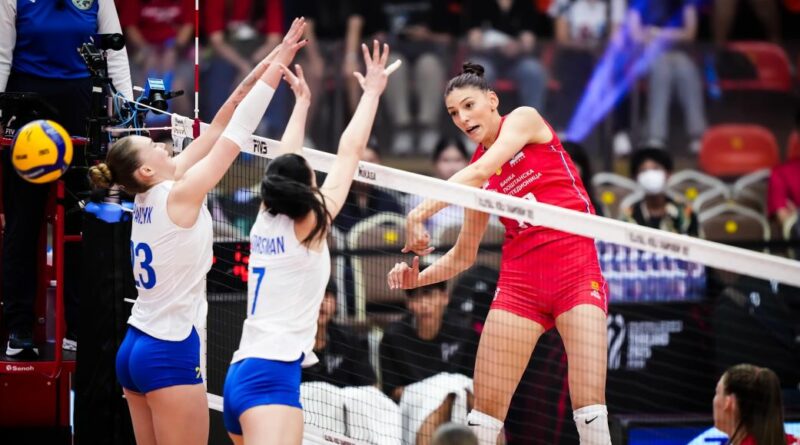 Pallavolo FIVBWomensWCH – La Serbia apre il Mondiale con un netto 3-0 sull’Ucraina