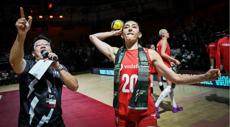 Pallavolo FIVBWomensWCH – La Turchia con Erkek in evidenza travolge la Spagna