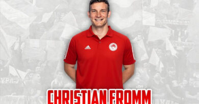 Pallavolo Grecia – Christian Fromm torna a vestire la maglia dell’Olympiacos