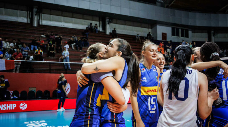 Pallavolo FIVBWomensU21 – Italia-Brasile e Giappone-Bulgaria le semifinali per il titolo
