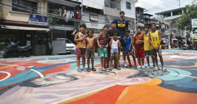 Pallavolo FIVBMensWCH – Simone Giannelli protagonista dell’opera dello street artist filippino Maya Carandang