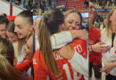 Pallavolo A1F – L’UYBA festeggia la vittoria su Vallefoglia con la sua capitana, Jennifer Boldini