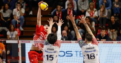 Pallavolo SL – Piacenza con 28 punti di un inarrestabile Bovolenta, supera in casa una Milano in difficoltà d’organico