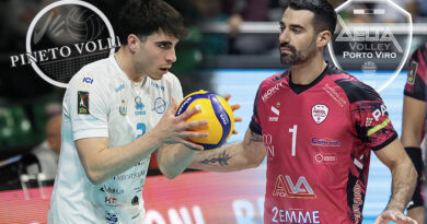 Pallavolo A2M – Porto Viro a caccia della prima vittoria piena con Pineto. Alex Erati e Mattia Catone presentano la gara