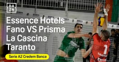 Pallavolo A2M – Fano-Taranto diretta streaming