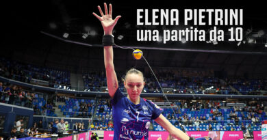 Pallavolo A1F – Pur nella sconfitta di Milano, Elena Pietrini è tornata protagonista