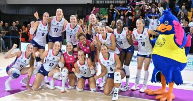 Pallavolo A1F – Le Farfalle volano alto nel primo set, poi Scandicci prende il sopravvento e vince 3-1